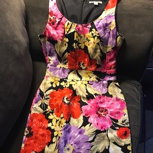 Banana Republic floral dress size 2